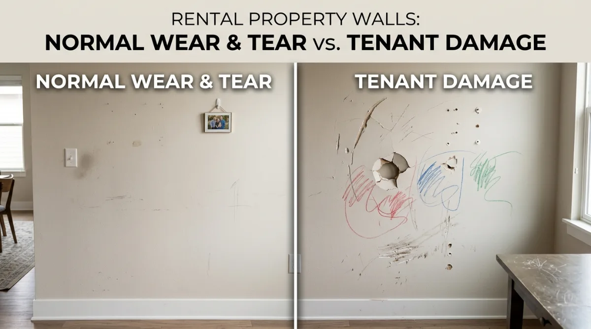 Normal Wear and Tear vs Tenant Damage