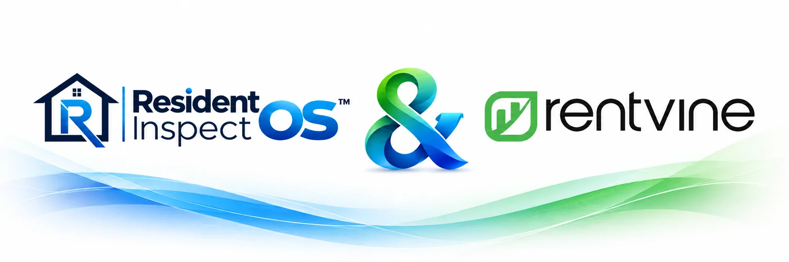 Resident Inspect OS and Rentvine integration logo